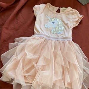Pink toddler dress
